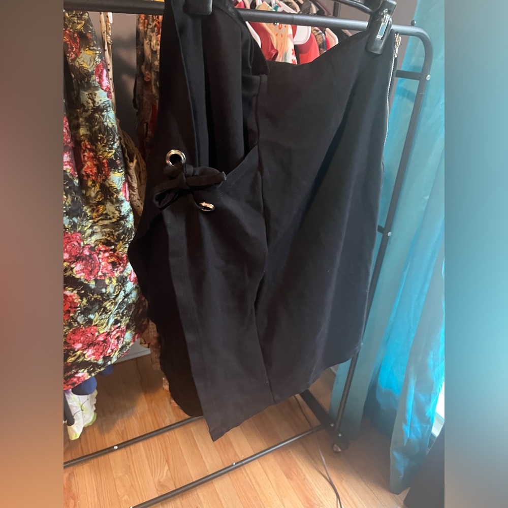 Black tie Skirt
